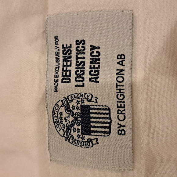 Creighton AB, Size 33R"x30", White, Flat Front, Uniform Dress Slacks - Picture 5 of 6